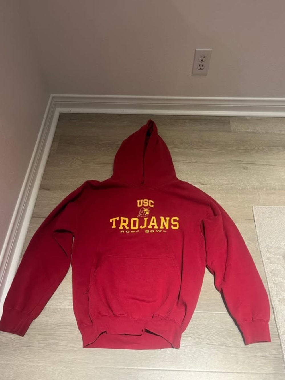 USC Rose Bowl Hoodie Sweatshirt (Size Medium)